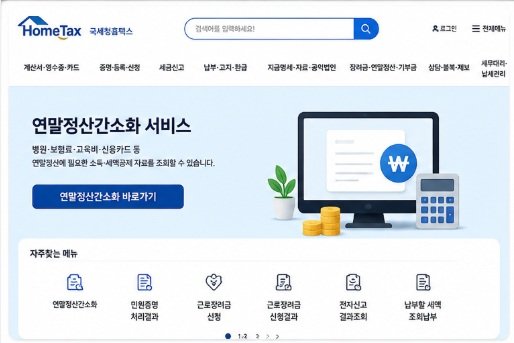 연말정산 간소화 이용 방법 